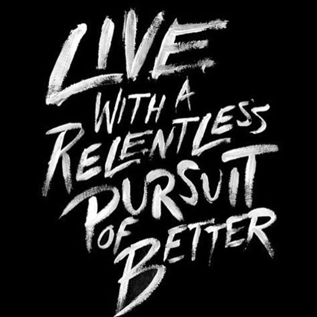 Work hard to become your BEST self! #grow #achieve
