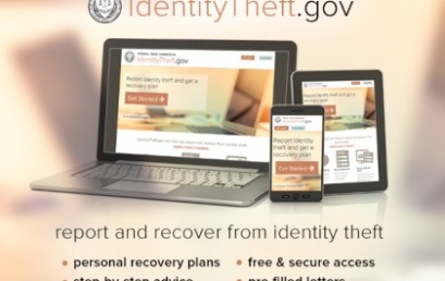 Report identity theft and get a personal recovery plan at IdentityTheft.gov