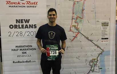 HonorSociety.org's very own @mikemoradian is running the New Orleans half marathon tomorrow. Follow him for more or give a shout out if you're in #neworleans #nola #honorsocietyorg