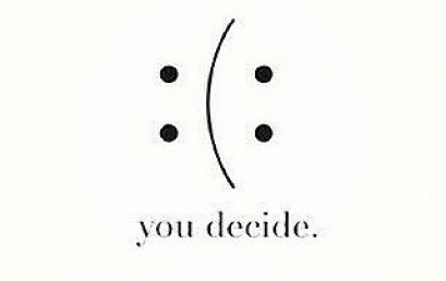 At the end of the day, you determine your own happiness level #youdecide