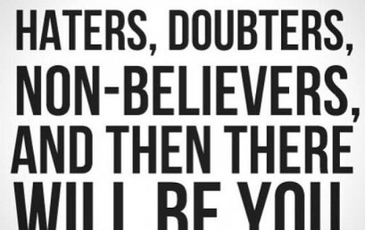 HonorSociety.org quote of the day…show them all what you're made of! #therewillbeyou