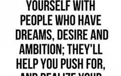 A tip for success and happiness: Make sure the people around you lift you up rather than bringing you down! #motivate