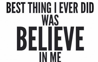 If you don't believe in yourself, who will? #youcandoit #hsorg