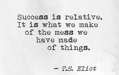 Success looks different for each and every person. What will you succeed at, today? #honorsocietyorg